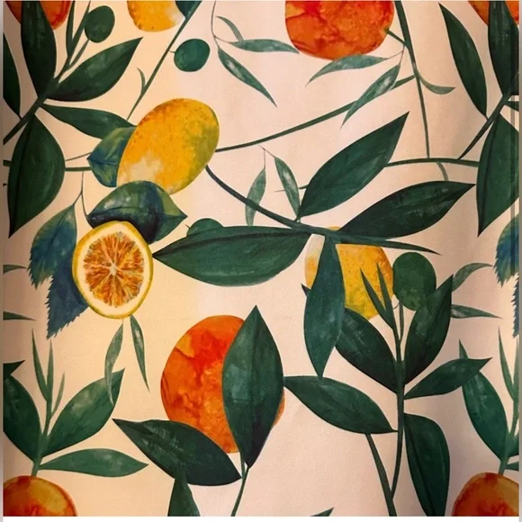 Eloquii Citrus Neoprene Pencil Skirt Size 22 - Picture 3 of 7